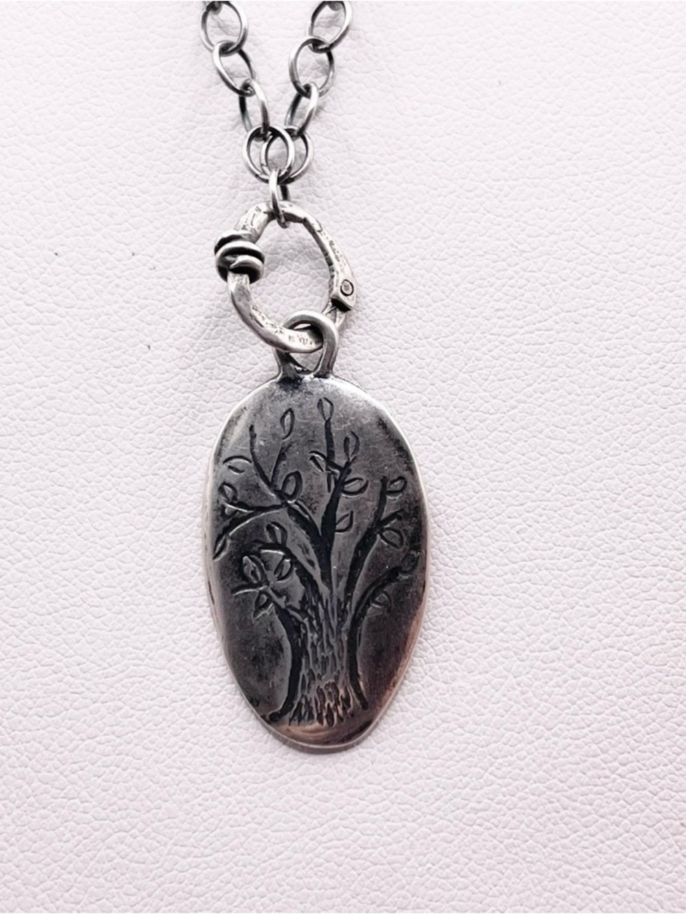 N1878 Silpada Sterling Silver Tree of Life Pendant Necklace - Picture 3 of 12